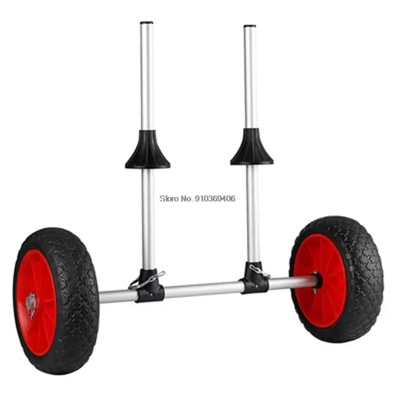 Canoe Inflatable Wheels Sand Shopping Trolley Kayak Trailers Aviation Aluminum
