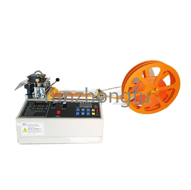 

Digital automatic label satin suppliers thermal homeuse hot washi fabric heat ribbon pattern printer cutter machine with sensor