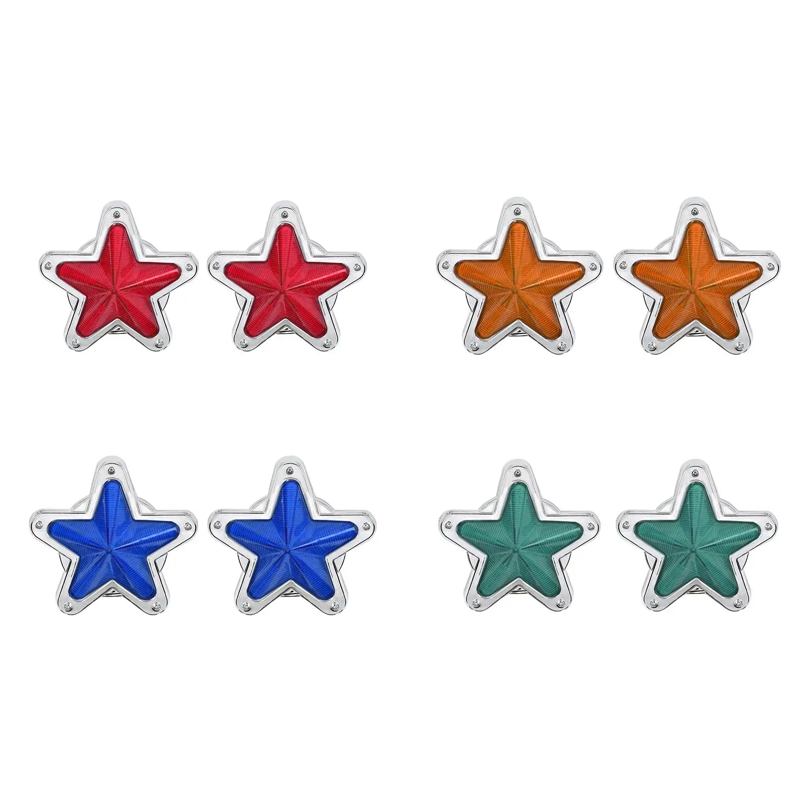 2шт боковые габаритные фонари светодиодные освещение автомобиля лодки мигающие