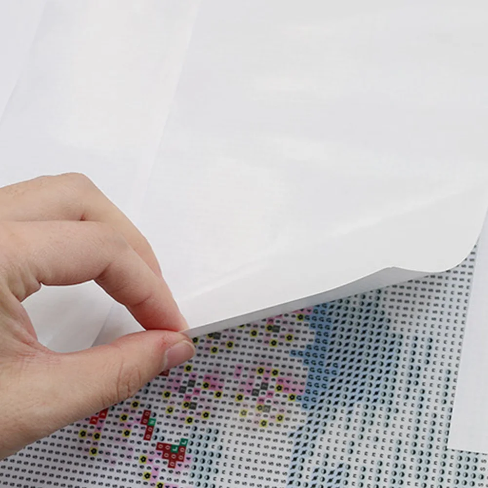 Бумага для алмазной живописи формата А6 антипригарная крышка рисования