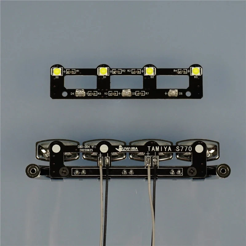 Фонарь для печатной платы осветительная панель масштаба 1:14 Tamiya Радиоуправляемый