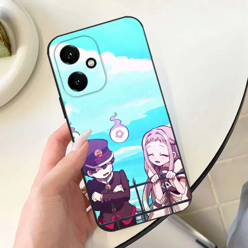 Фото Черный чехол для телефона Hanako X Yashiro для Huawei Honor Magic 8 7 6 5 4 200 400 500 600 Pro Air Plus Lite 5G №2