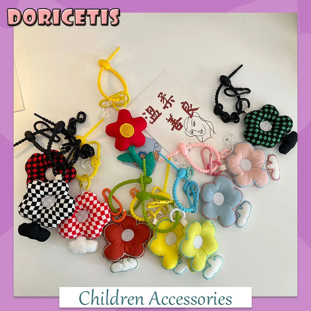 

Детские аксессуары, милая вышитая подвеска в виде цветка, детская школьная сумка, подвеска для детей на день рождения, хлопковая игрушка, по...