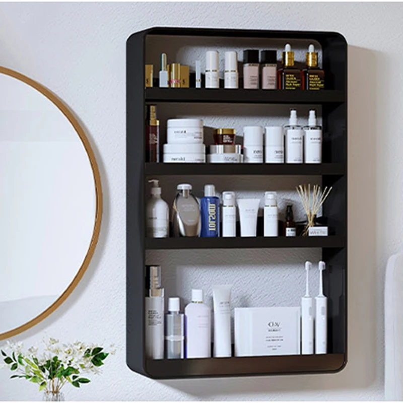 Wall Shelf Bathroom Shelf Punch Storage Organizer Multifunction Bathroom Shelf Shower Drill Etagere Murale Accessories OC50ZW