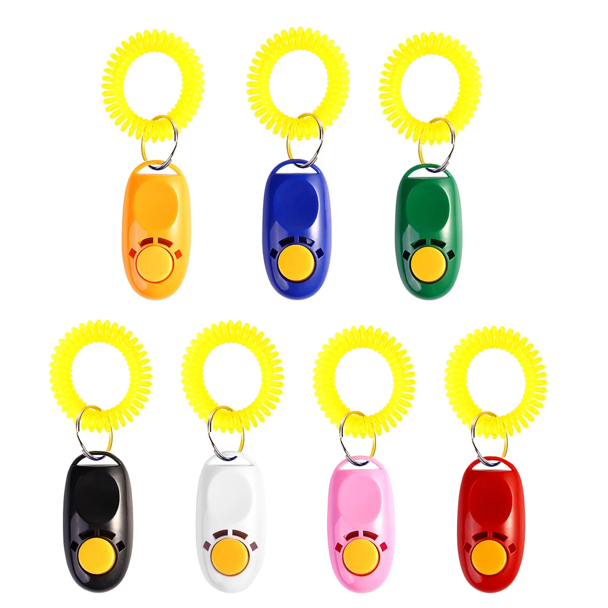 

7PCS Colorful Good Quality Dog Training Clicker for Training