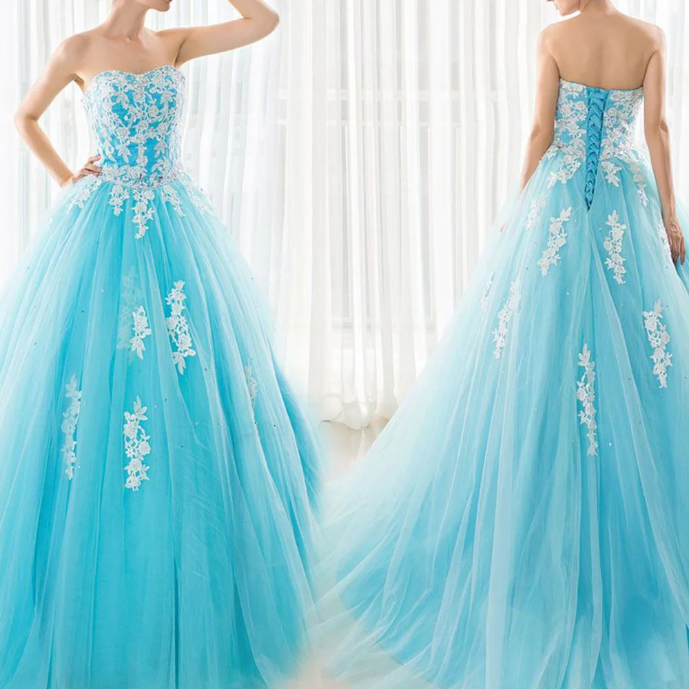 

Официальные Вечерние платья а-силуэта без бретелек без рукавов до пола со шлейфом с кристаллами и бусинами Тюль с аппликацией