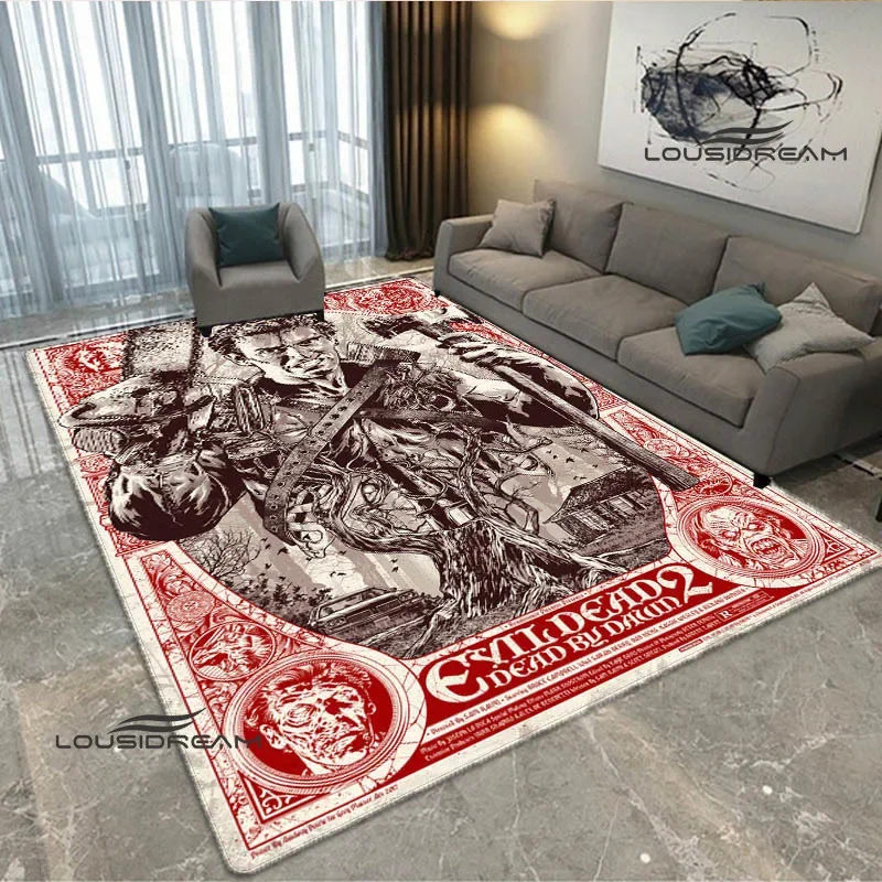 Коврик с принтом из фильма злые мертвецы нескользящий ковер декоративный