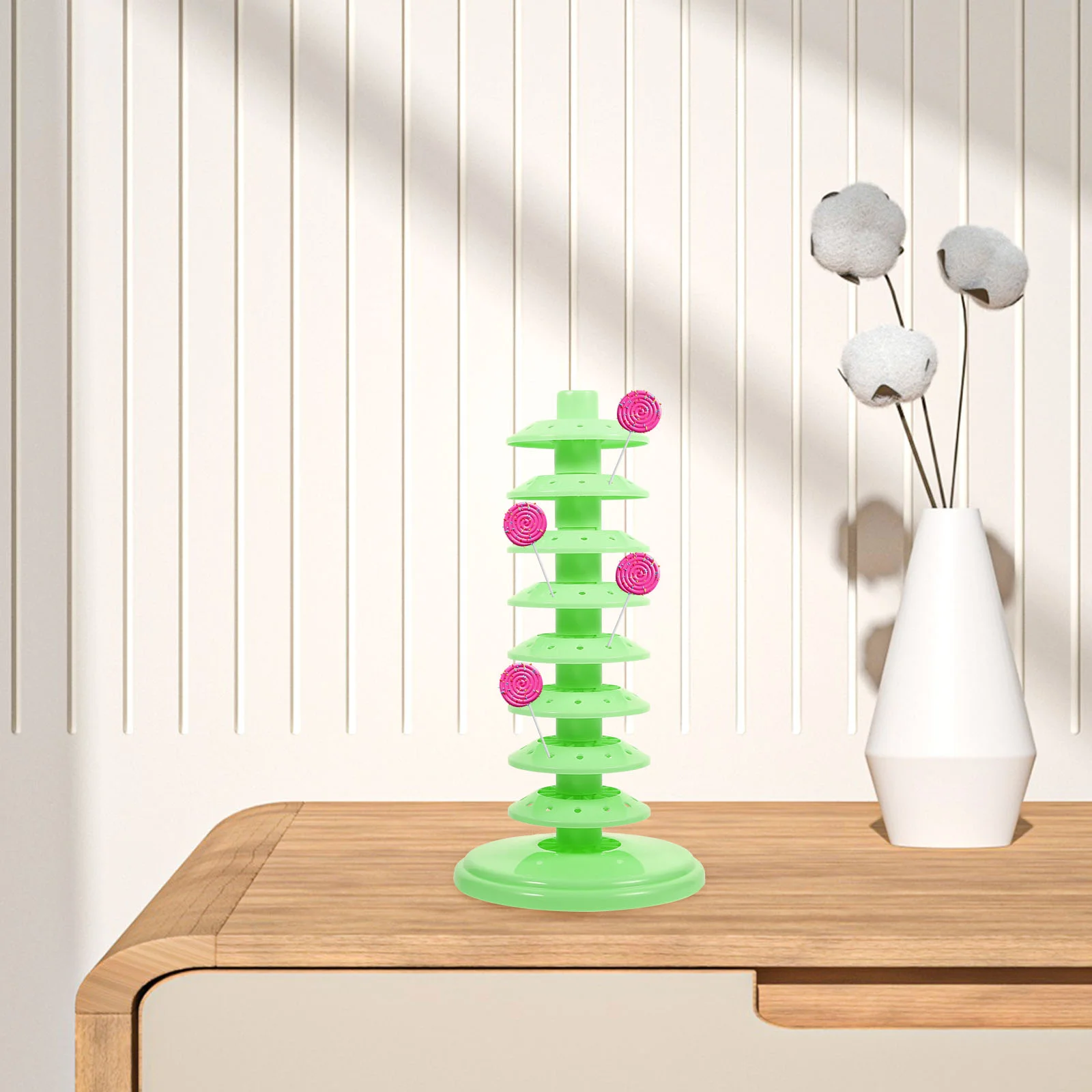 

Adjustable Lollipop Stand Delicate Rack Desktop Lollipop Holder Display Accessory Porous Display Bracket Adjustable Candy Rack