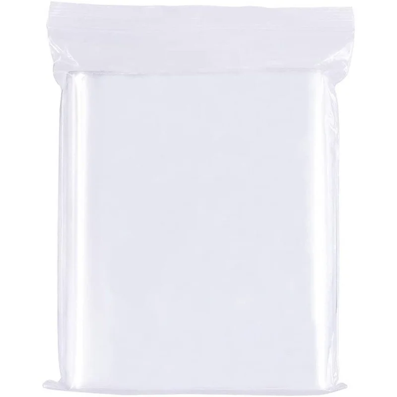 

6 x 7.8 Inches 3 Mil (Pack of 50) Resealable Plastic Bags Clear Reclosable Ziplock Bags for Food Craft Storage