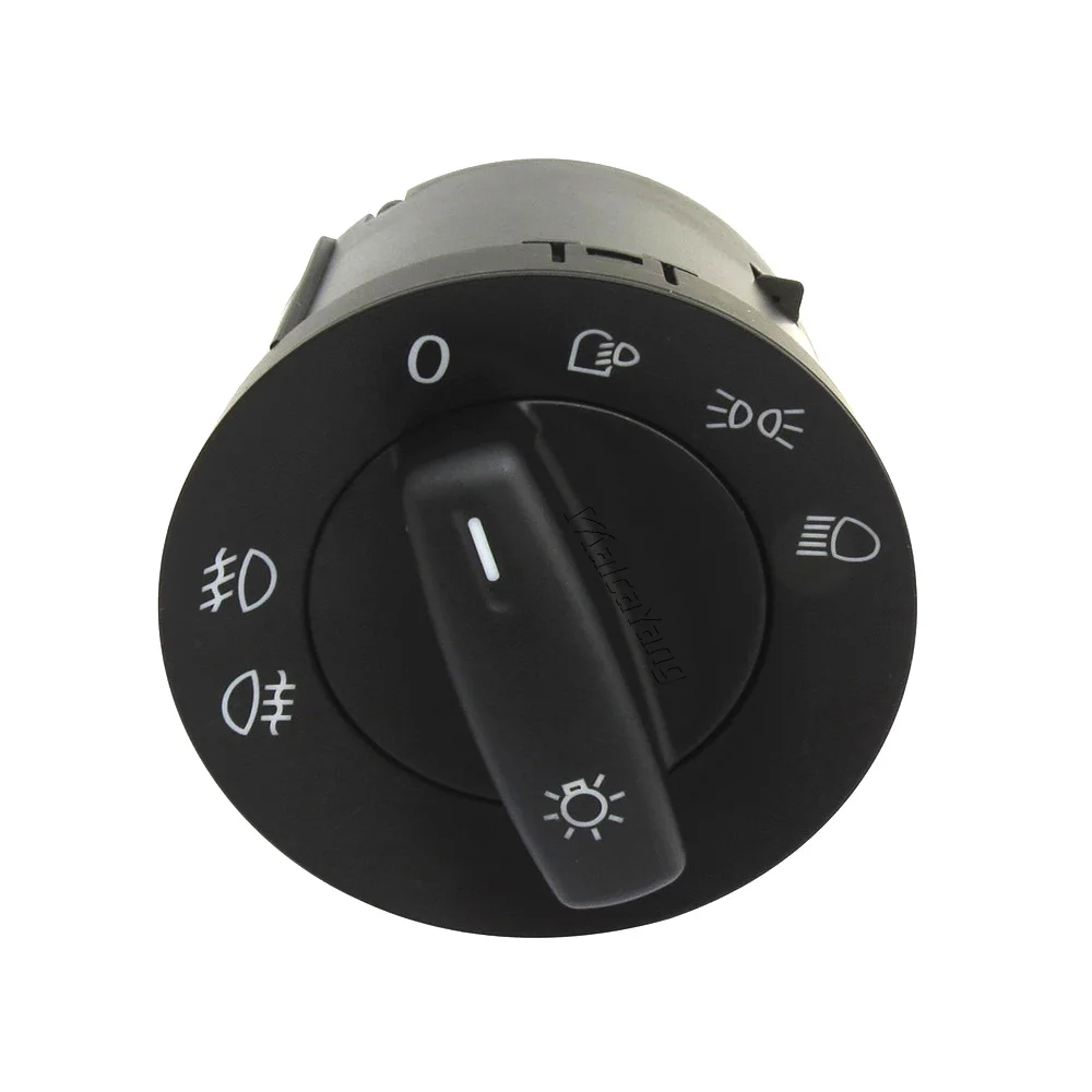 Car Headlight Control Switch For Volkswagen Passat B5 B6 Polo Touran Bora Passat CC VW Golf 4 MK5 Caddy Jetta Fog lamp Switches