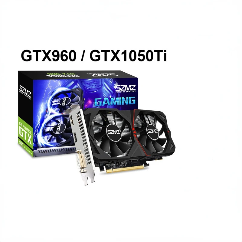 

New Video Card Original NVIDIA Geforce GTX 960 1050 Ti 2GB 4GB GDDR5 128 bit Graphics Card GTX960 Gaming GPU non RX 580 570