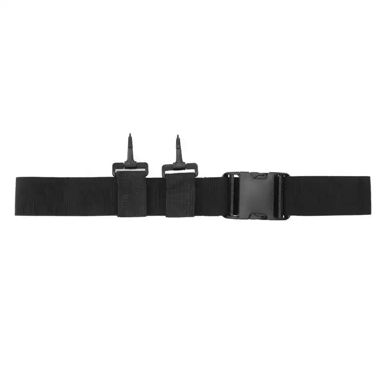 

36‑63CM Outdoor Fishing Portable Belt High Strength Nylon Webbing Waistband Camping Thickened Cache Sponge Girdle Fishing Tackle