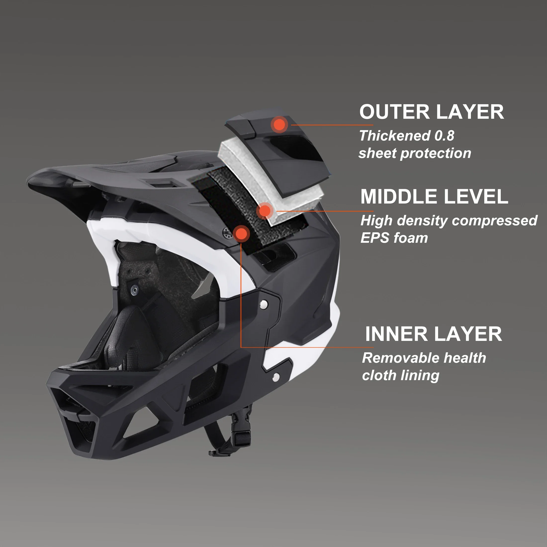 Мужской велосипедный шлем Mtb