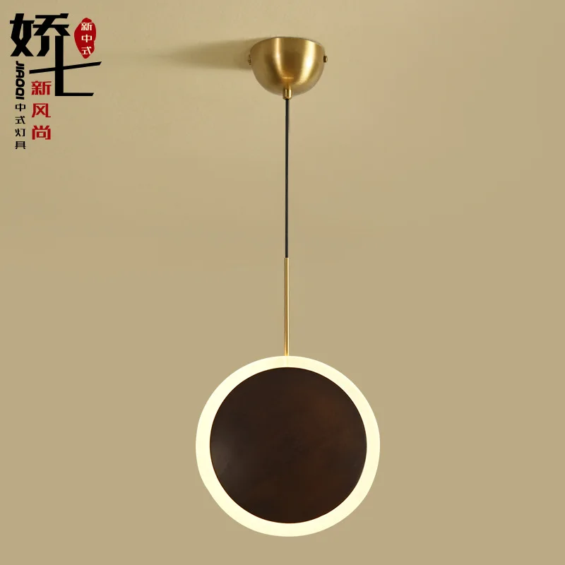 

1 шт. Новинка Светодиодный светильник в форме НЛО для ресторана спальни Маленькая деревянная люстра детская лампа для стола бара Кабинета ч...