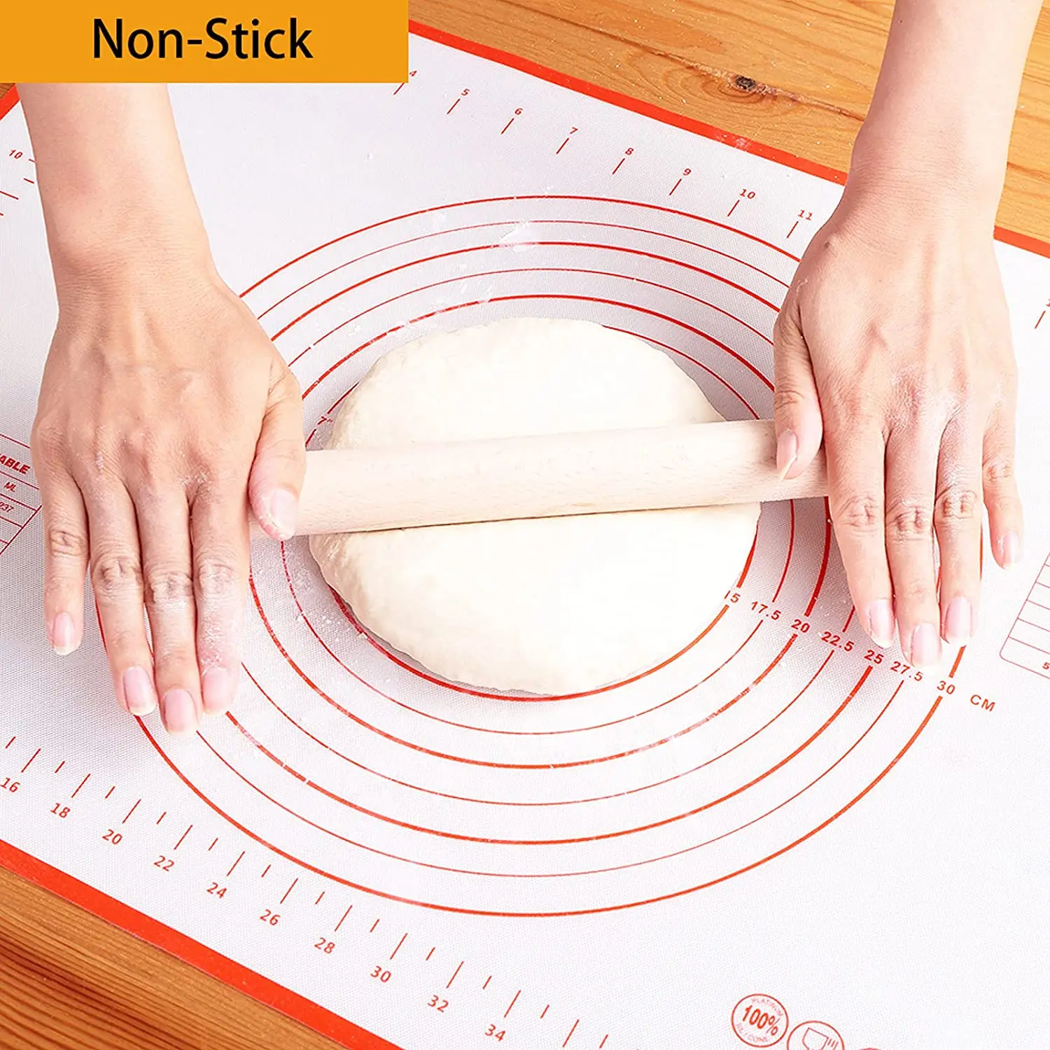 

Kitchen Accessories Silicone Mat For Rolling Dough For Dough Oversize Kitchen Utensils Para Pizza Alfombrilla Silicona Amasar