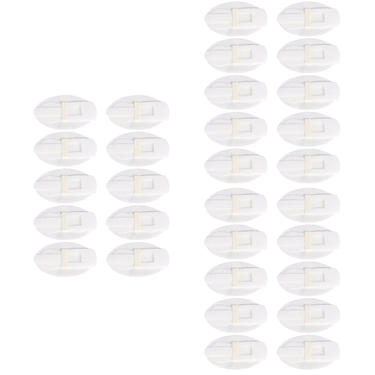 

30 pcs Universal Catheter Stickers Urine Bag Stickers Catheter Band (White)