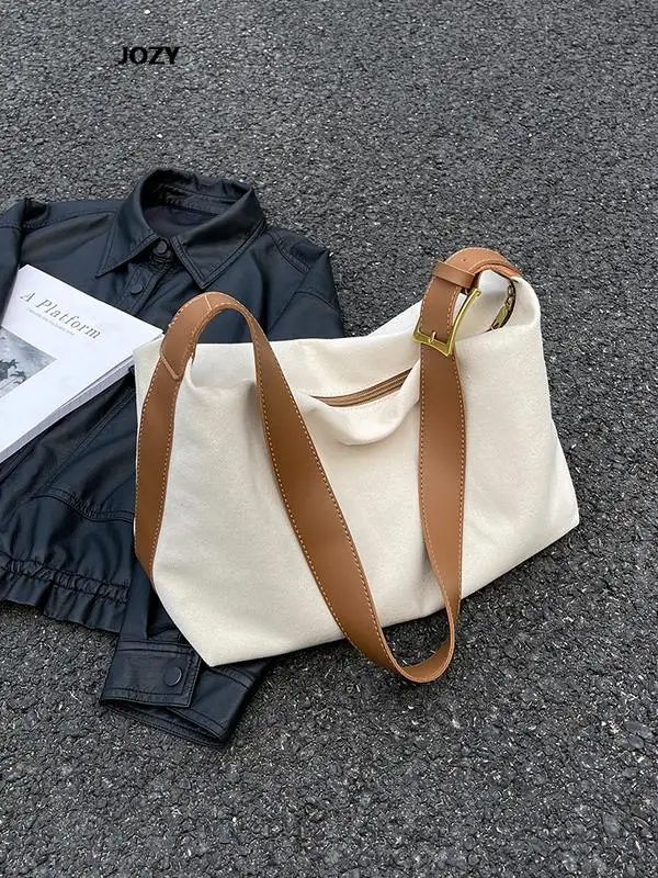 

Холщовые вместительные Летние повседневные сумки через плечо с подушкой роскошный дизайн универсальная простая стильная сумка через плечо модная женская сумка-тоут