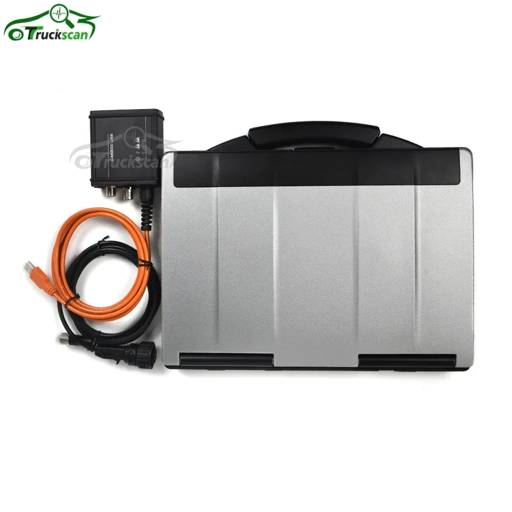 Фото Toughbook CFC2 ноутбук и Для Linde Canbox адаптер BT Kit Pathfinder LSG вилочный погрузчик Профессиональный диагностический инструмент №5