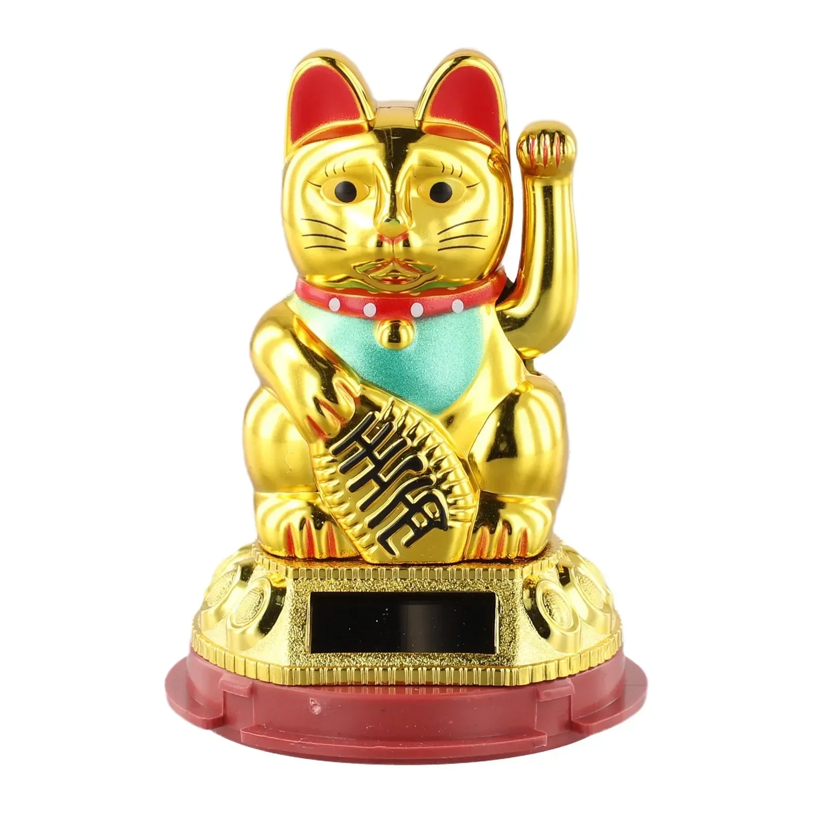Орнамент Lucky Cat солнечный размахивающий автомобиль украшение для автомобиля