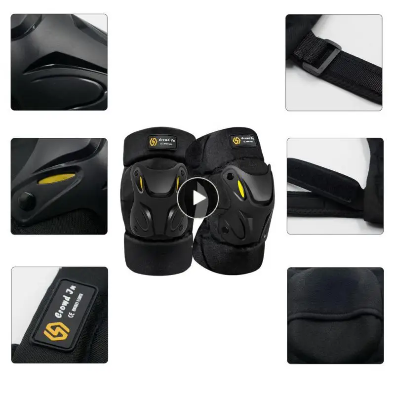 

Reflective Strip Elbow Protector Comfortable Riding Elbow Protector Impact Resistance Sports Protection Double Straps Firmer