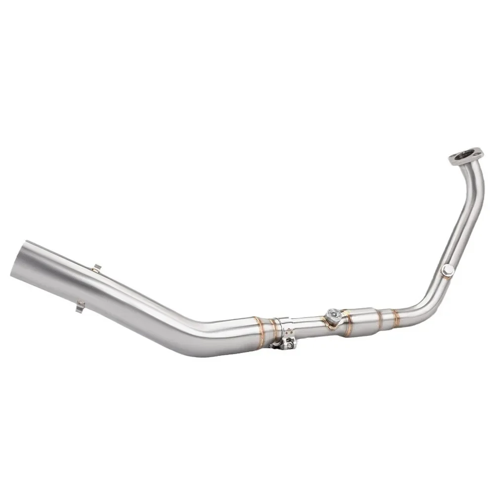 Модификация мотоцикла выхлопная труба из нержавеющей стали для Mt15/r15 4 в двойной