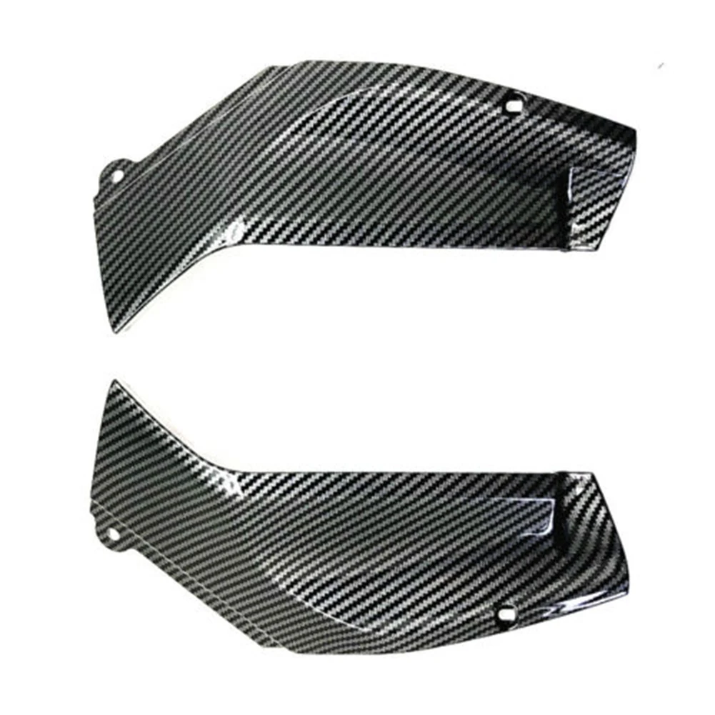 

Frame Cover Fairing Trim Replacement Side Air Duct Cover Vehicle 2 Pc 2 Pc/set 2pcs Accessories Carbon Fiber Black