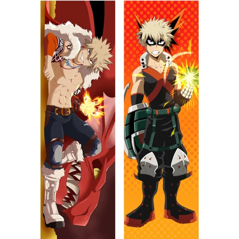 50x180 см аниме dakimakura Boku no My Hero Академия Katsuki bakugo подушка для обнимания Косплей otaku BL