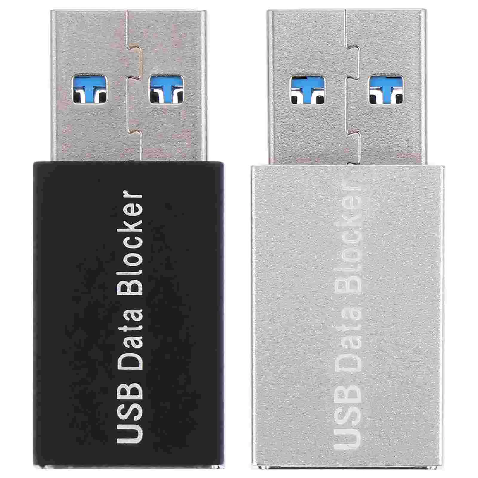 

2 шт., USB-адаптер для блокировки данных, из алюминиевого сплава