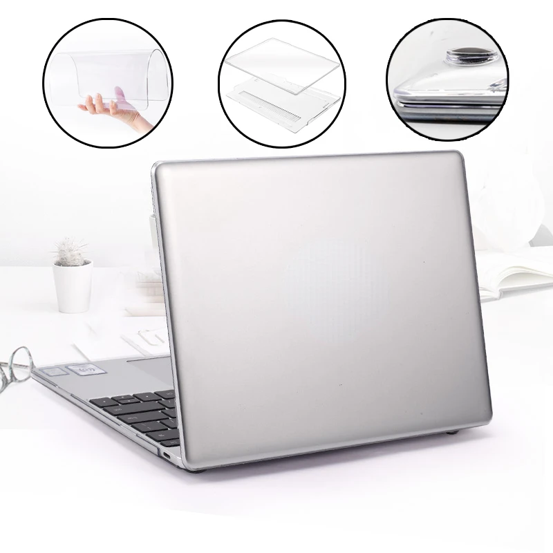 

MateBook X Pro 13.9/MateBook 13 14 D14 D15/X 2020/Honor MagicBook 14 15/Pro 16.1 Laptop Case Transparent Hard Shell