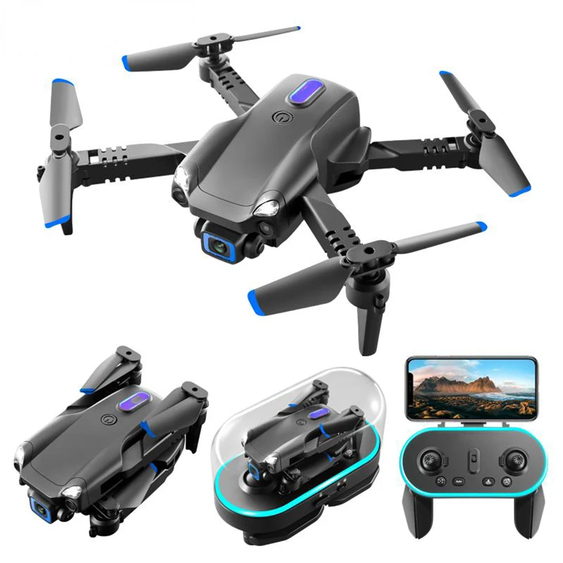 

Новый профессиональный мини-Дрон 4k HD с двойной камерой fpv Дроны с высотой для фотосъемки Радиоуправляемый вертолет складной Квадрокоптер Дрон игрушки