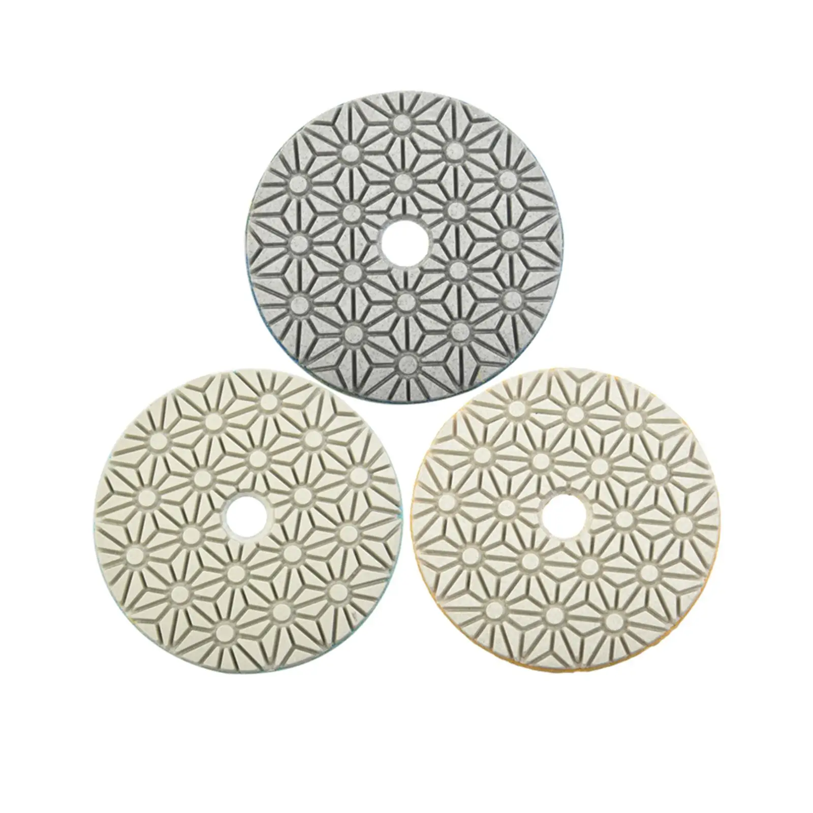 

3 Pieces Buffing Diamond Polishing Pads Polishing Accessory Pad Sanding for