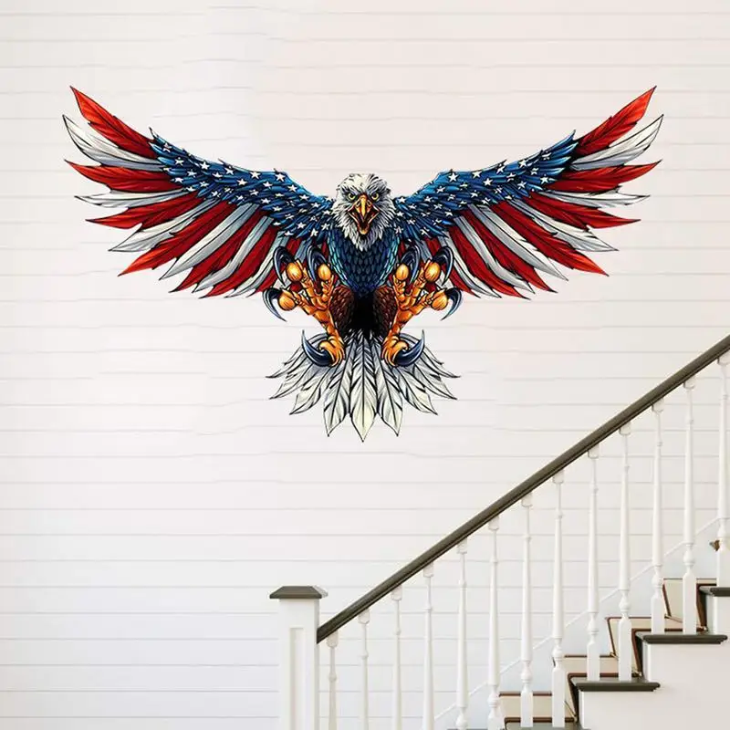 Настенное искусство Металлический Настенный декор Белоголовый Орлан