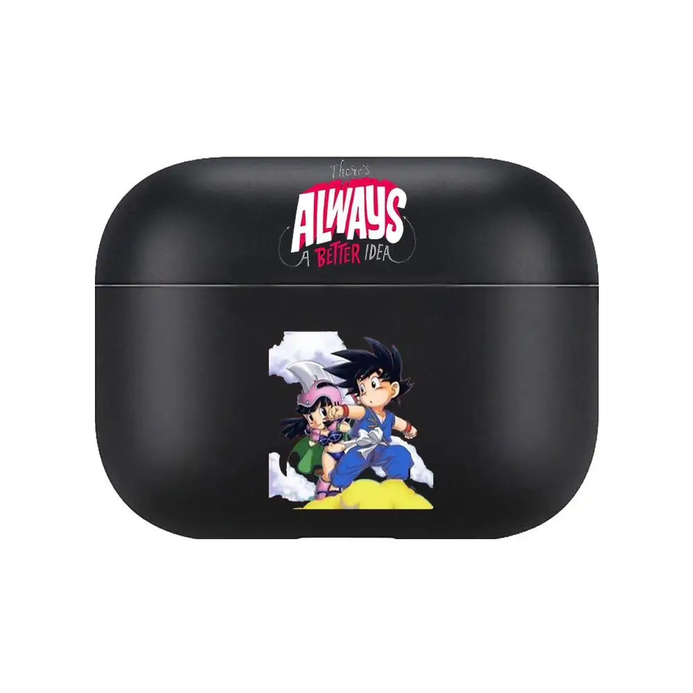 Чехол для наушников Dragon Ball Kiki чехол Airpods 1 2 из ТПУ с Bluetooth Air Pod pro черный |