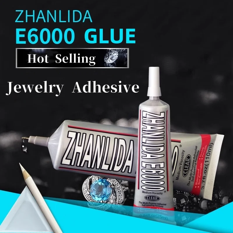 

Клей Zhanlida E6000 прозрачный 50/110 мл