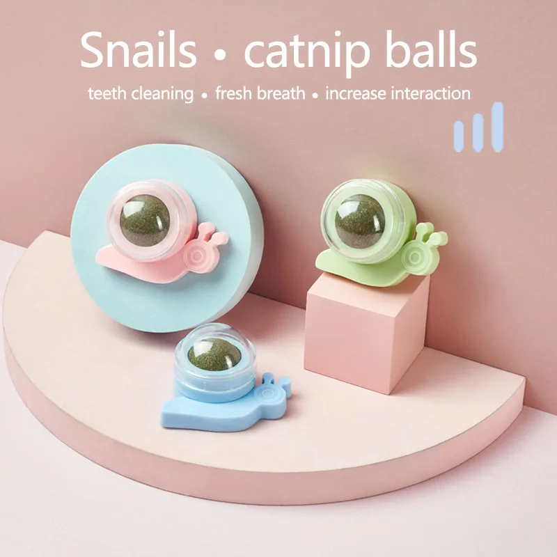 Вращающаяся кошачья мята игрушка для домашних животных краб улитка лижущий
