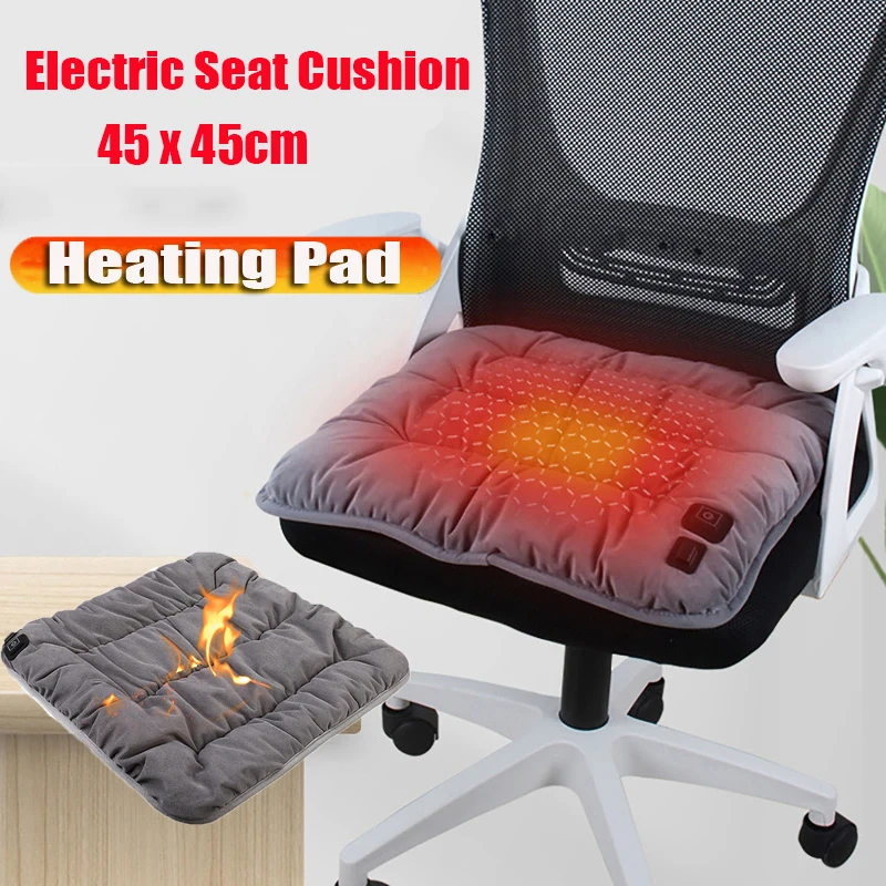 

Multifunctional Electric Heating Cushion Winter Warmer Pad Pet Heating Pad for Office Car USB Charging Three-Speed Thermostat