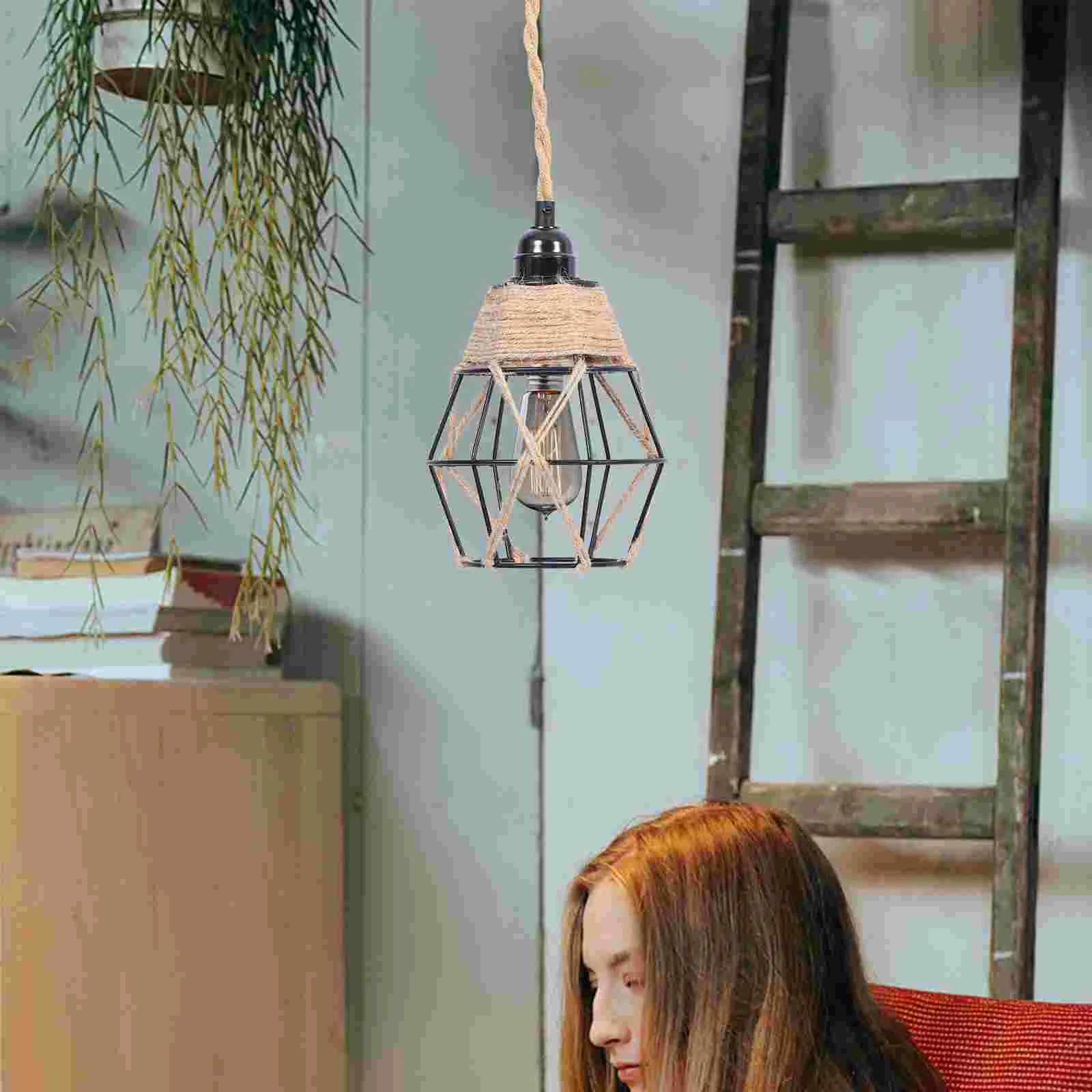 

Light Fixture Hanging Accessory Chandelier Rope Pendant Plug Cord Metal Fixtures