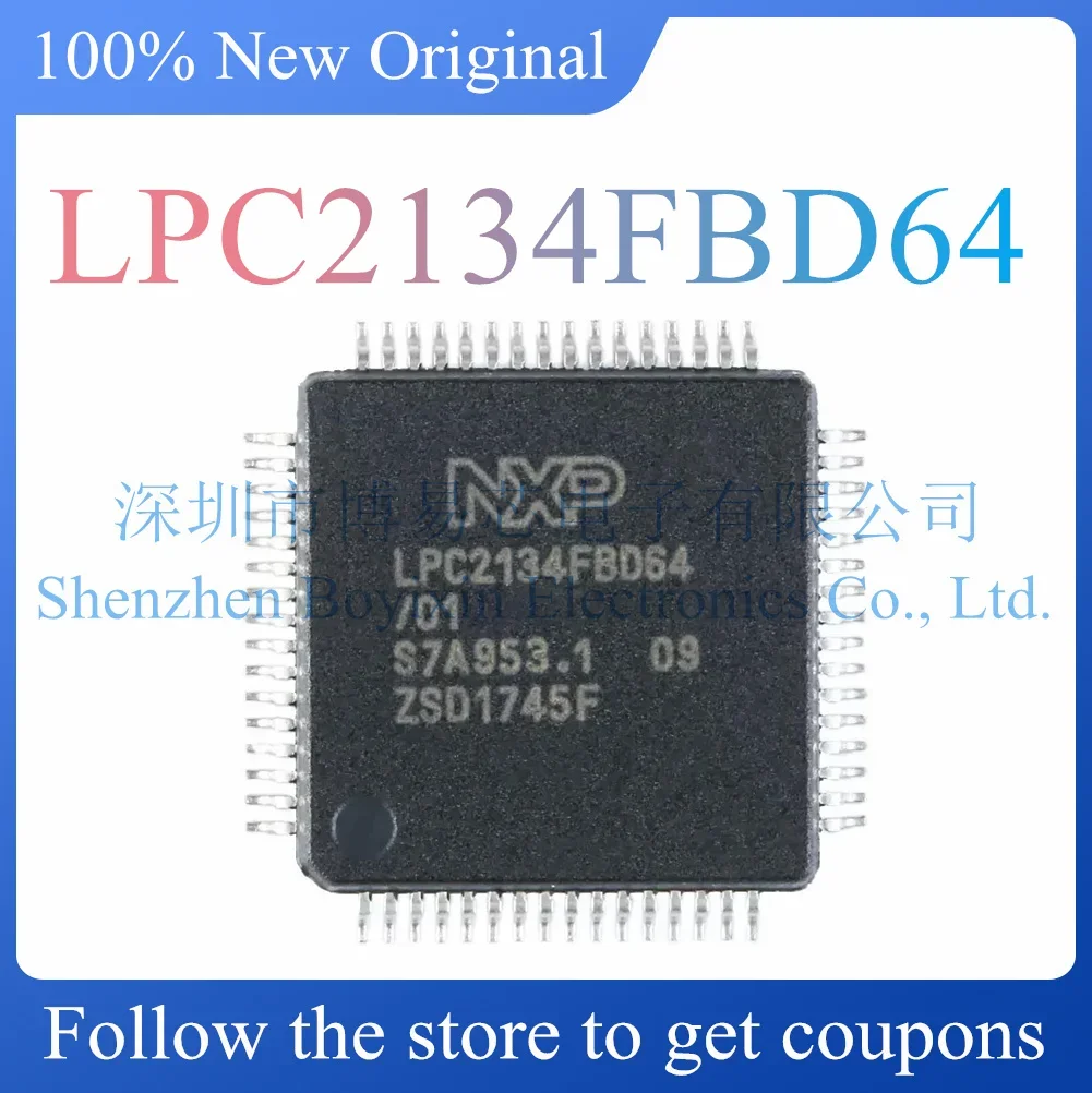 НОВЫЙ LPC2134FBD64/01 15 Оригинальный пакет продуктов LQFP-64