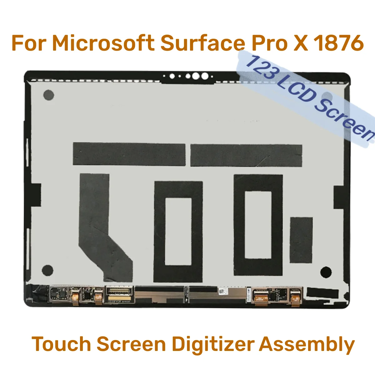 

13" Original Lcd For Microsoft Surface Pro X 1876 LCD Display Touch Screen Panel Digitizer Assembly For ProX LCD M1042400