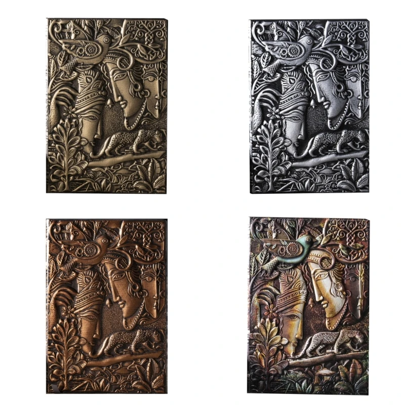 

Journal Notebook Daily Notepad Journal Book Leather Simple Classical Notebook for Office School Men Women