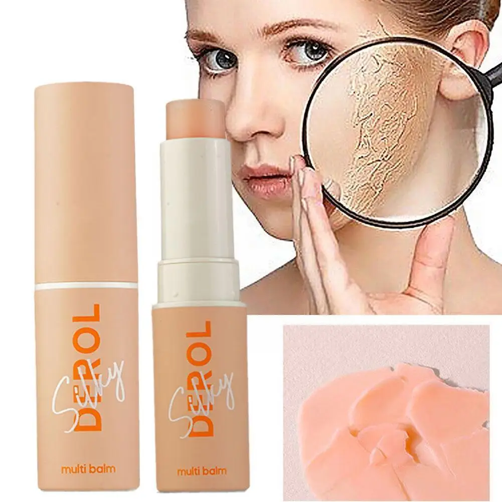 

DEROL Moisturizing Balm Stick Anti-Wrinkle Hydrating Stick Multi Absorb Cream Balm Not To Balm Makeup Dry Sticky Easy Skin Q7R1
