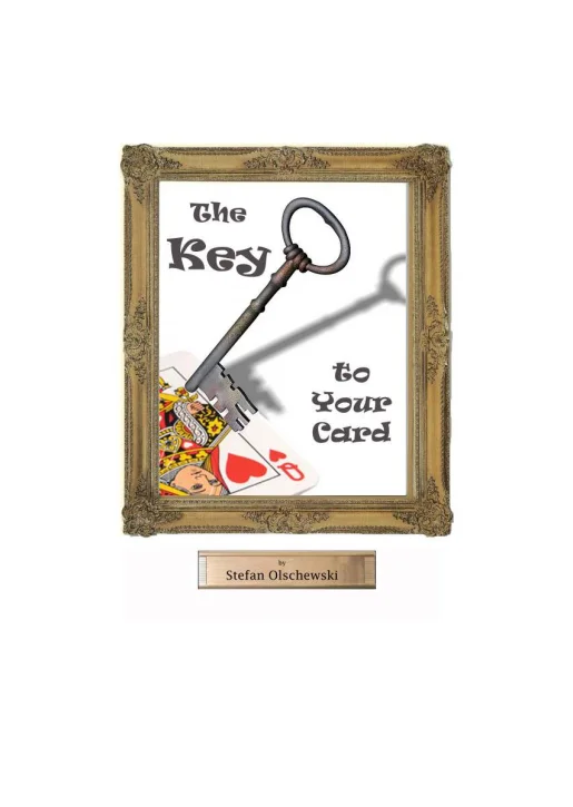 

Ключ к вашей карте от Stefan-фокусы