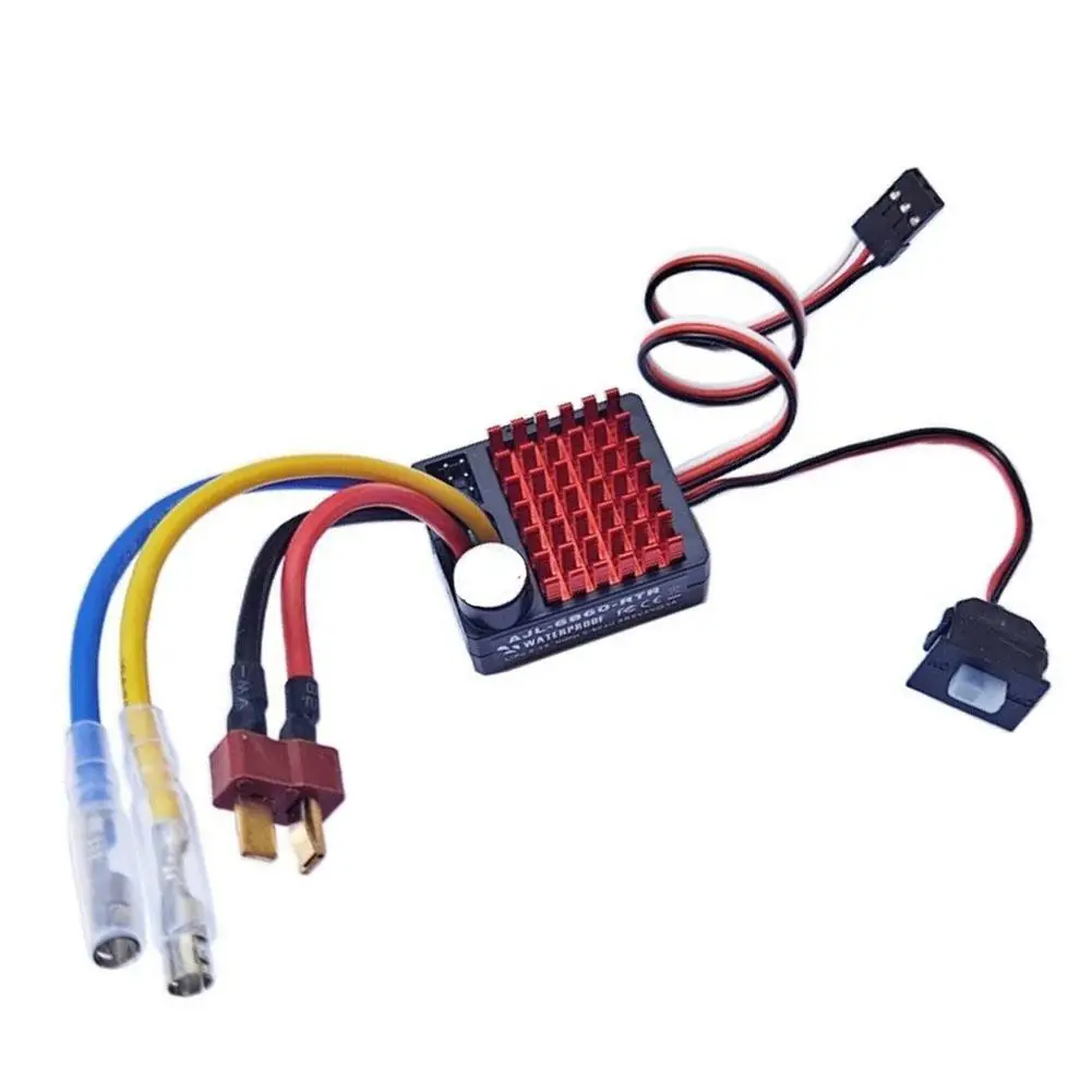 

Матовый ESC водонепроницаемый, совместимый с Tamiya Tt01 Tt02 Redcat Scx10 Danchee