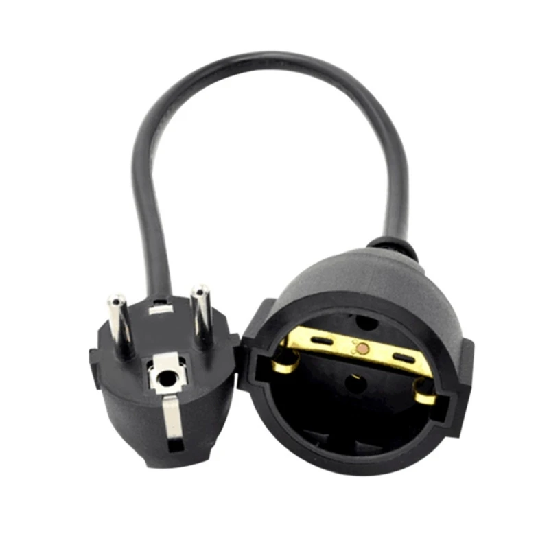 19 69-дюймовый европейский штекер EU4 8 мм на 2-контактный адаптер с внутренней