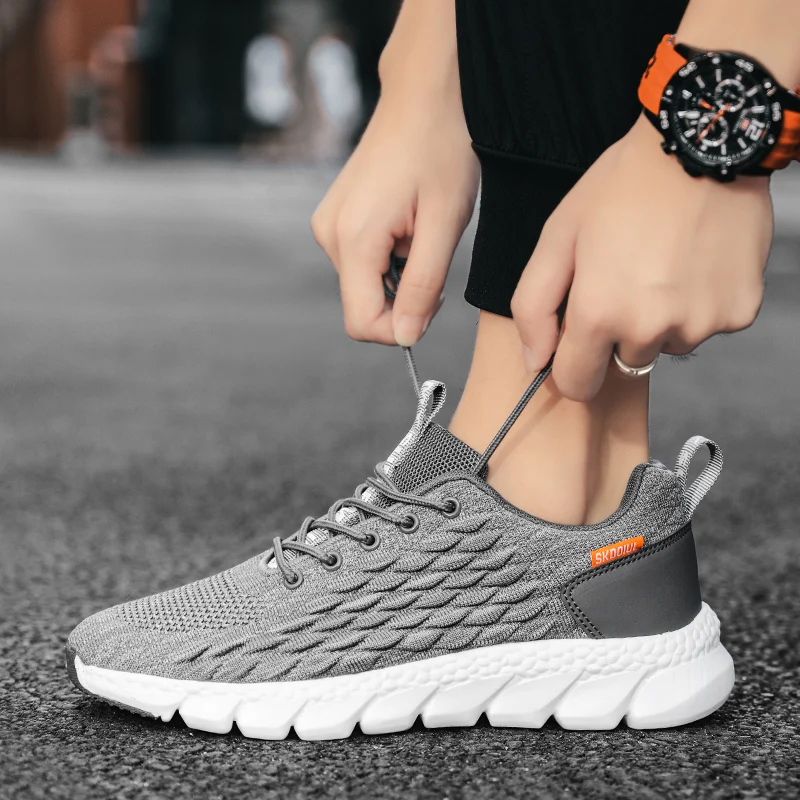 Hot Sale Lightweight Man Sneakers 2023 Fashion Breathable Men's Running Shoes Sneaker Outdoor Trainers Jogging Men Sports Shoes
