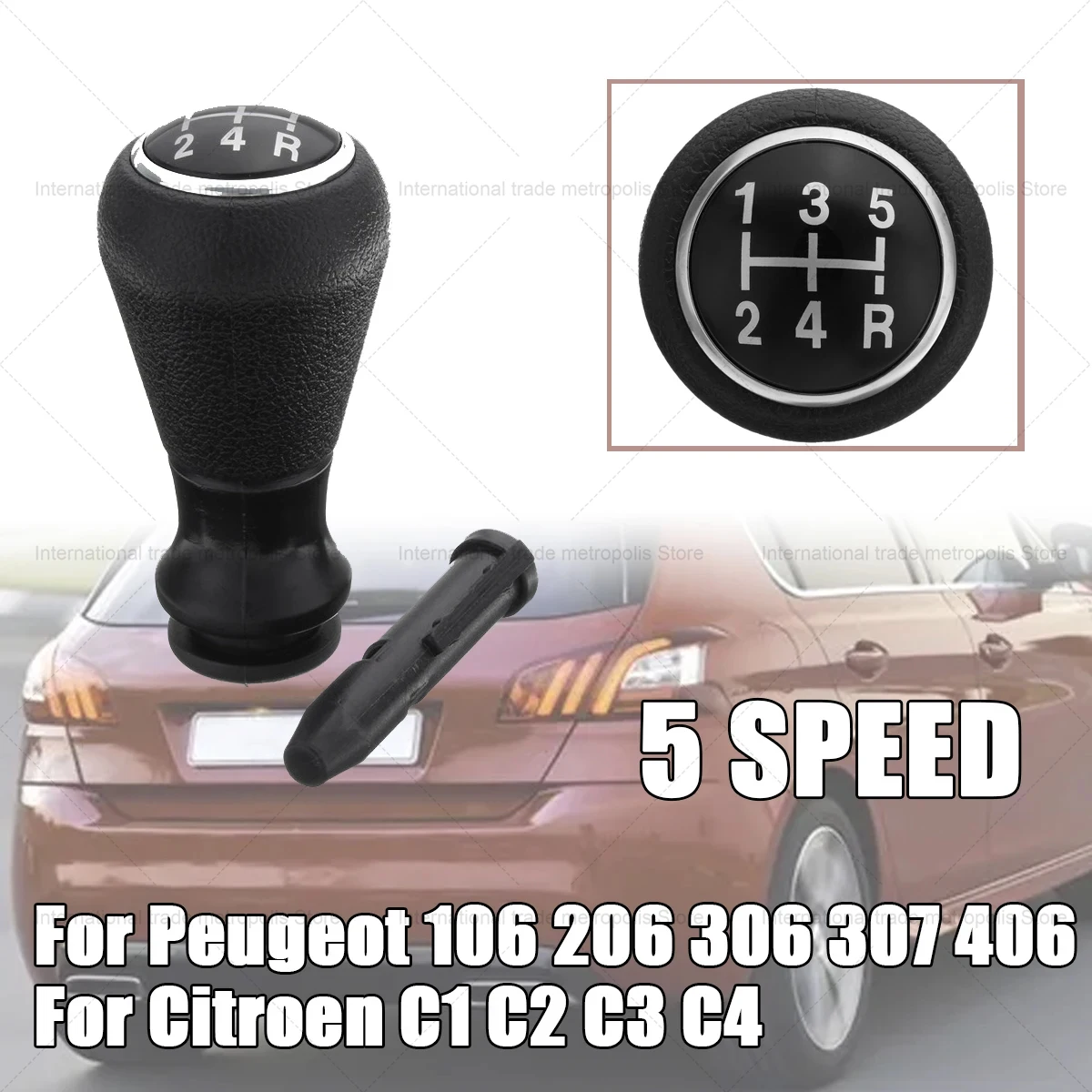 Ручка переключения передач для PEUGEOT 106 206 306 406 107 207 307 407 301 308 2008 CITROEN C2 C4 SAXO XSARA PICASSO