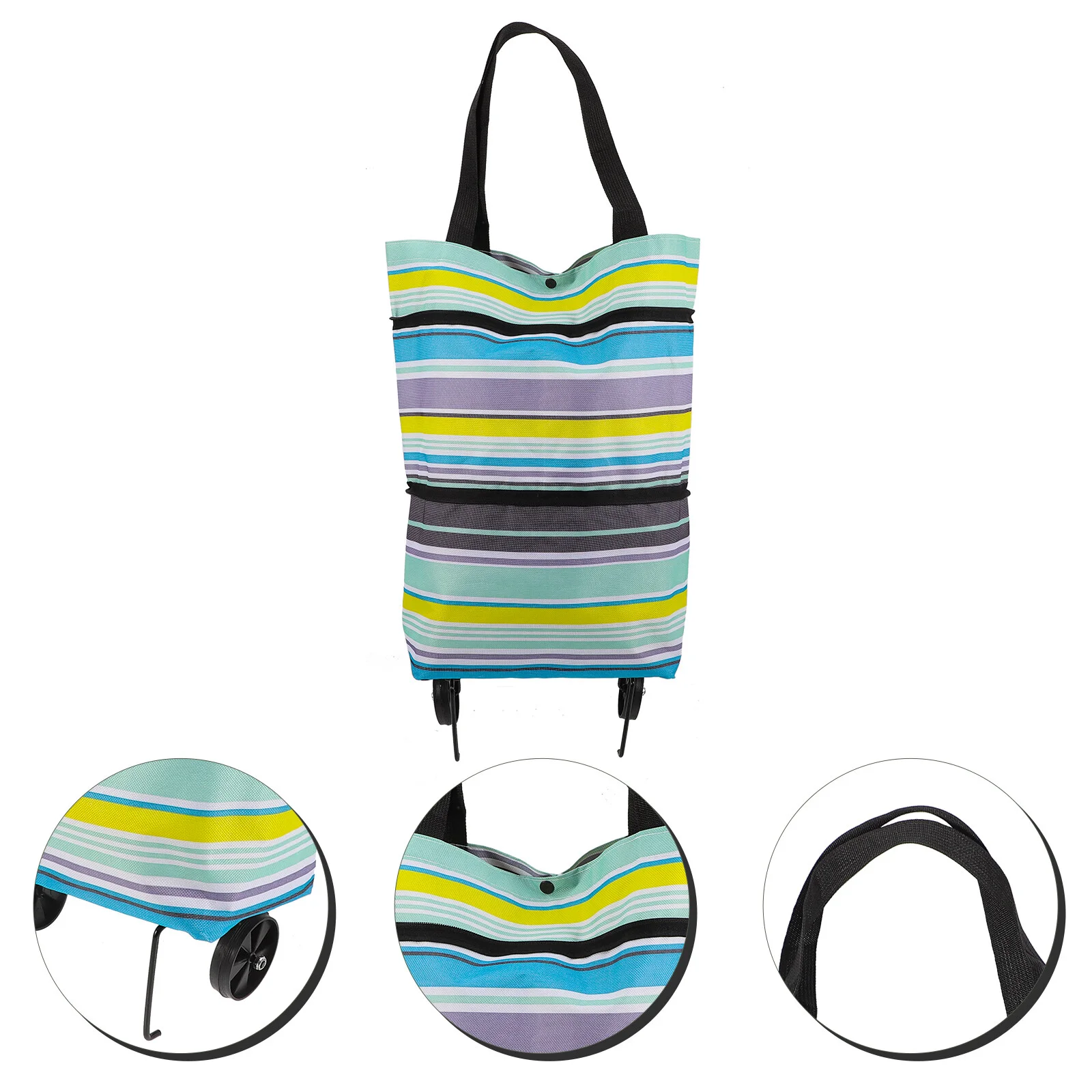 

Складная продуктовая сумка, складная сумка-тоут, сумки для покупок, тачка, многоразовая тележка для стирки