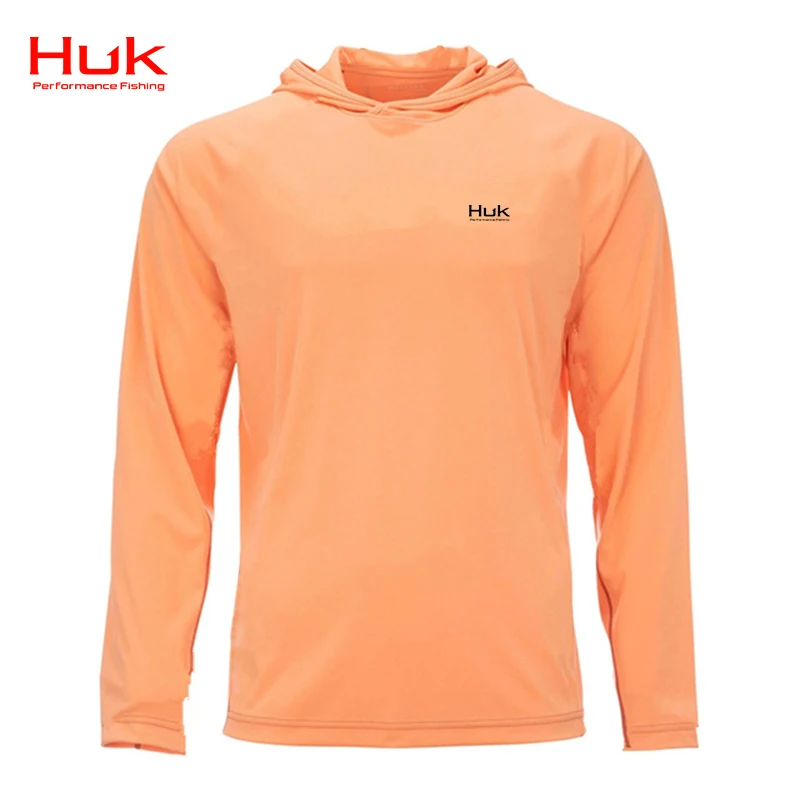 

2023 HUK Gear Men's Fishing Hooded Shirts High Performance Clothing Roupa De Pesca Masculina Camisa De Pesca Fishing Hoodie Tops