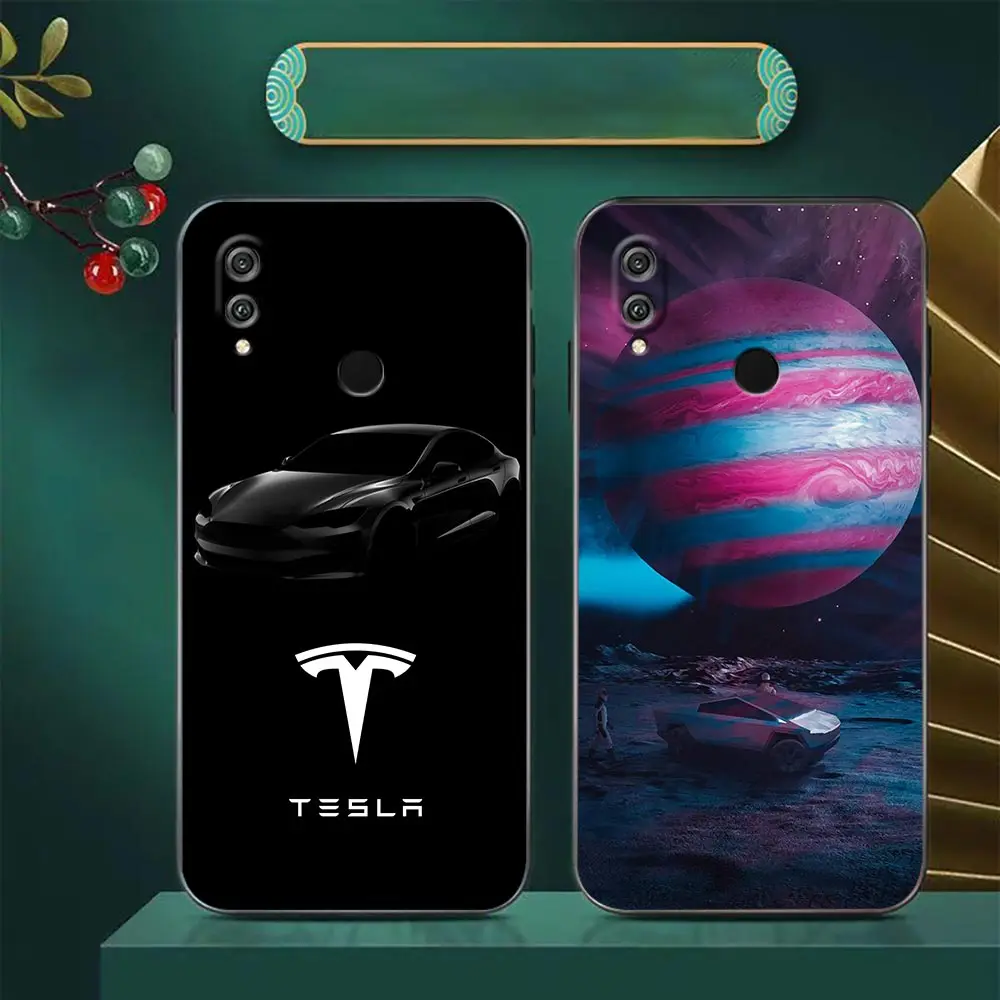 Case For HUAWEI Honor 9X 9 8X Max 80 70 60 50 30 20 10 10I NOTE 10 Lite Pro Case Cover Funda Coque Shell Capa New Energy T-Tesla