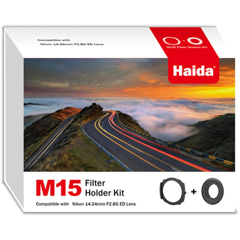 Haida M15 150 мм держатель фильтра Магнитный CPL Комплект для Sony 14 f1.8 GM объектив